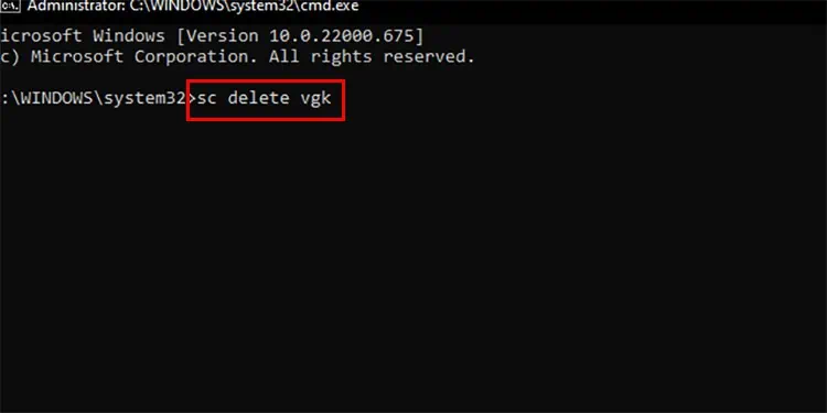 uninstall-Valorant-using-command-prompt