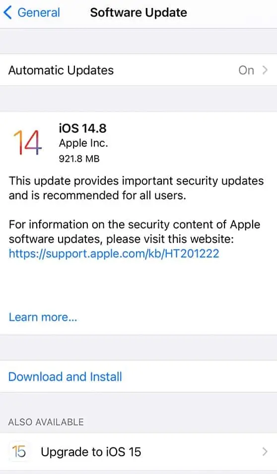 What Is Firmware Update? Does Your Device Need it 7 update-ios