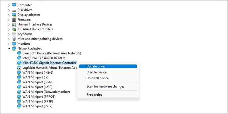 Ubisoft Connect Not Working? Here’s How to Fix It 5 update-network-adaptor