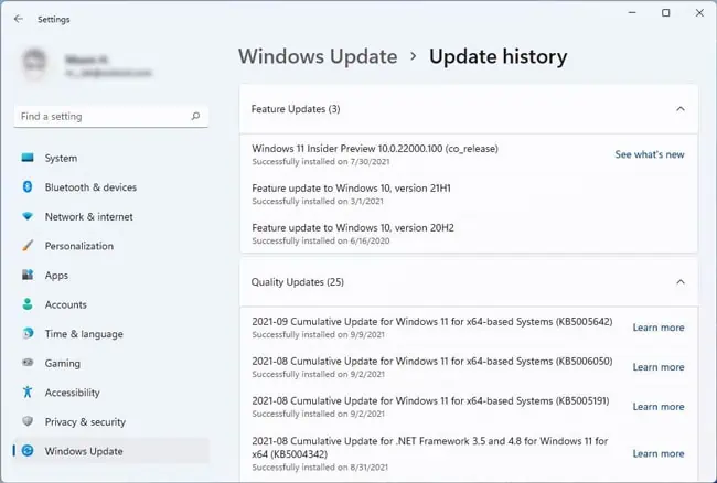 Taskbar Not Working On Windows 11? Here’s How To Fix It 4 windows-11-update-history