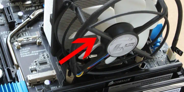 How to Tell CPU Fan Direction? 5 CPU-fan-X-pattern