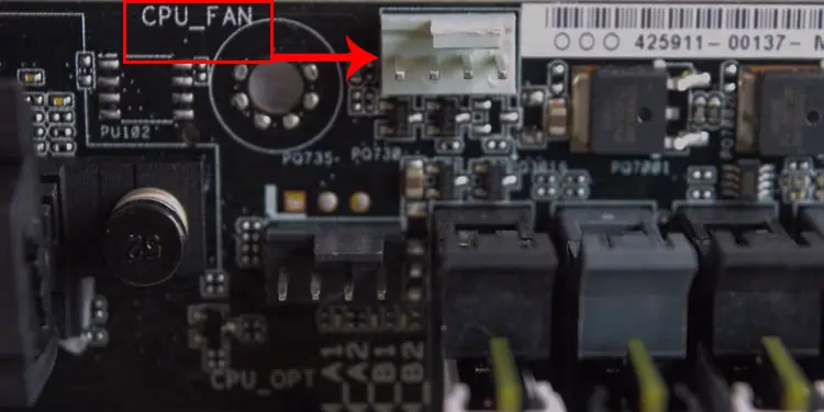 CPU Fan Not Spinning? Here’s How to Fix It 2 CPU_FAN-location