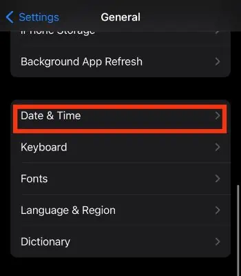 How to Fix “Find My Unavailable. Unable to Connect to Server” Error? 2 Click-on-Date-Time