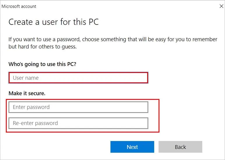 Disk Management Not Working or Loading? Here's How to Fix It 5 Create-user-account
