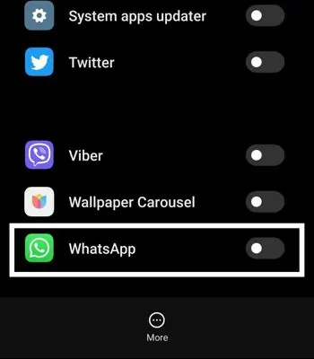 Whatsapp Video Call Not Working? Try These Fixes for Android & iPhone 40 Find-and-Toggle-off-Whatsapp