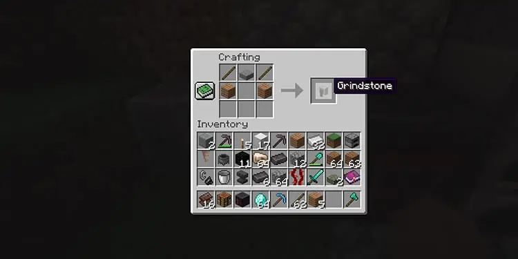 How to Repair Netherite Tools 6 Grindstone