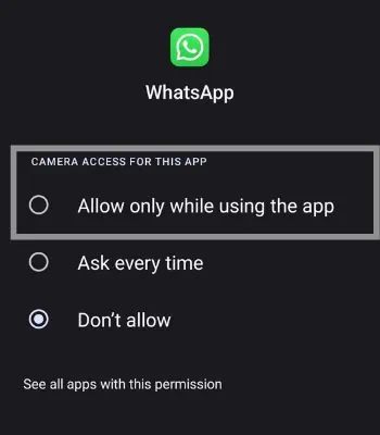 Whatsapp Video Call Not Working? Try These Fixes for Android & iPhone 30 If-Camera-and-Microphone-permission-is-disallowed-click-on-it-and-allow-the-app-to-access-it