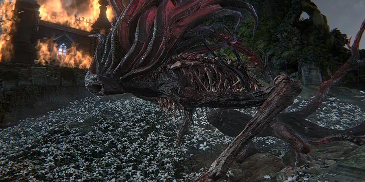 Every Bloodborne Boss in Order 17 Moon-Presence