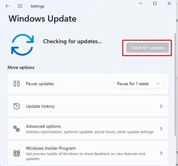Windows Troubleshooter Not Working? Try These Fixes 23 SettingsWindowsUpdateCheckForUpdates