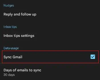 Gmail Won’t Send Emails? Try These Fixes 25 Sync-in-mobile