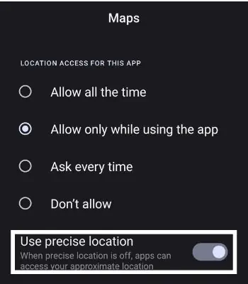 Tap-on-Precise-Location