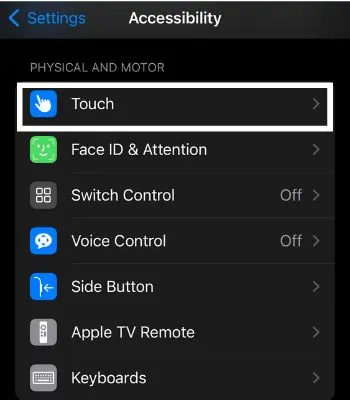 Tap-on-Touch