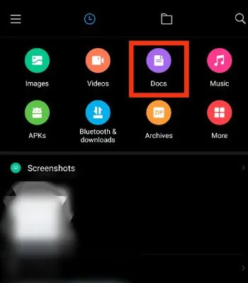Fix: Android Storage Space Running Out But It's Not 37 Tap-on-docs