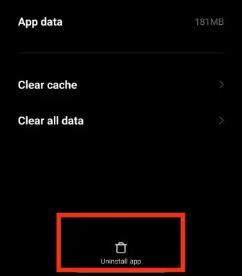 Fix: Android Storage Space Running Out But It's Not 32 Tap-on-uninstall-apps