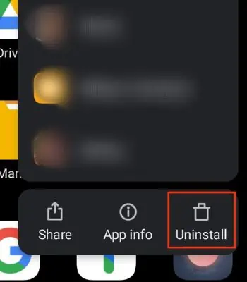 Fix: Android Storage Space Running Out But It's Not 29 Tap-on-uninstall
