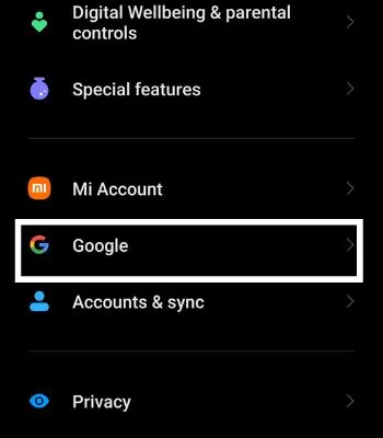 How to Fix YouTube Error 400 on Phone and Browser 35 To-re-add-your-account-Go-to-back-to-Setting-and-Tap-Google