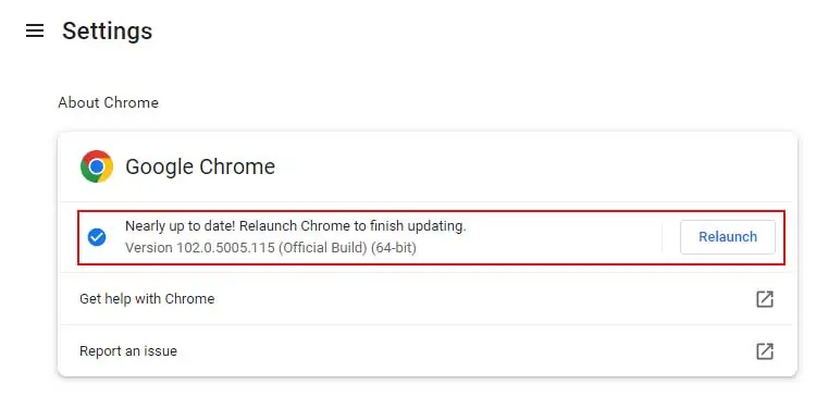 11 Ways to Fix Full Screen Not Working on Chrome 8 Update-chrome-1