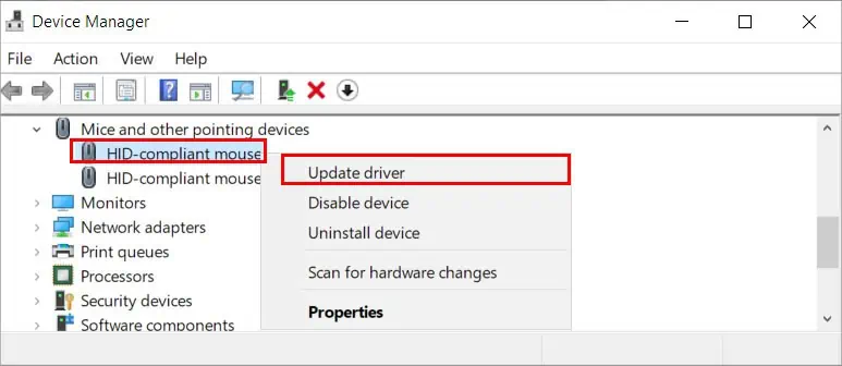 Mouse Clicks Not Registering? 14 Proven Ways to Fix it 26 Update-mouse-driver