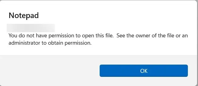 How to Password Protect a Folder in Windows 11 16 YouDoNotHavePermissionToOpenThisFile
