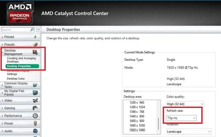 How to Set Monitor to 144 Hz 11 amd-catalyst-control-center