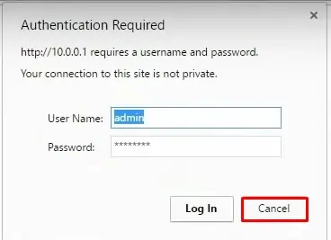 How to Fix Netgear Router Password Not Working? 2 cacncel-login-prompt