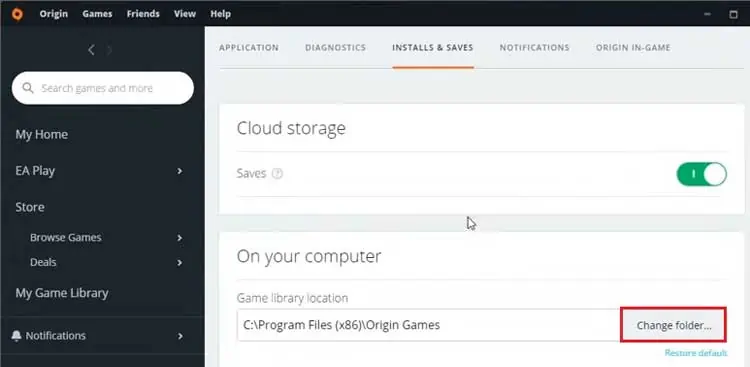 How to Transfer Games From HDD to SSD 18 change-origin-folder