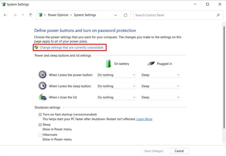 How to Fix Blue Screen of Death (BSOD) on Windows 11 54 change-settings-that-are-currently-unavailable
