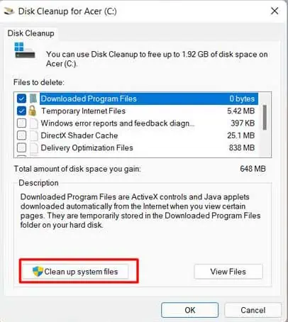 How to Fix Blue Screen of Death (BSOD) on Windows 11 48 clean-up-system-files-1