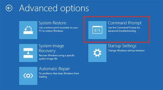 Why Is There a Black Screen After BIOS? How to Fix It 12 command-prompt-1