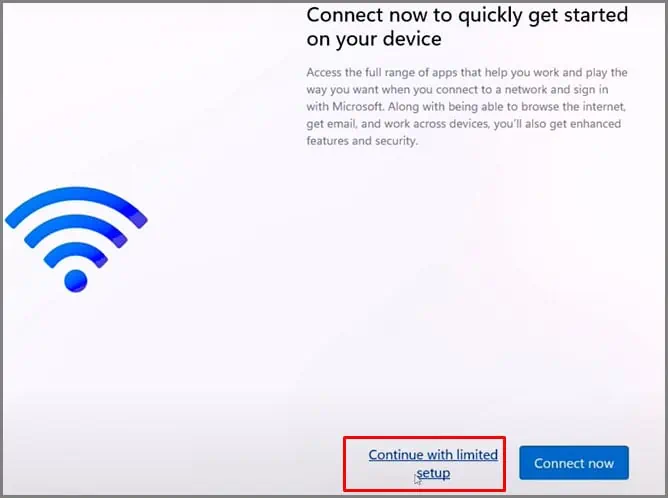 continue-with-limited-setup-option