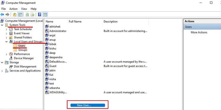 Mouse Clicks Not Registering? 14 Proven Ways to Fix it 28 create-new-user