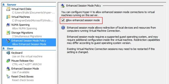 How To Transfer Files To Virtual Machine 14 hyper-v-allow-enhanced-session
