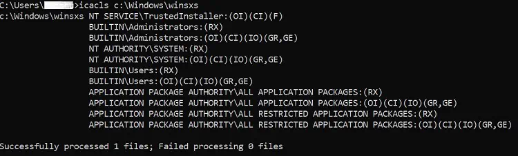 icacls-winsxs