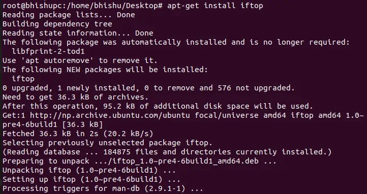 How to Monitor Network Traffic (Step-By-Step Guide) 25 install-iftop