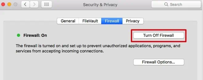 Why is Port Forwarding Not Working? Here's How to Fix 8 mac-turn-off-firewall