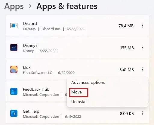 How to Transfer Games From HDD to SSD 19 move-microsoft-app