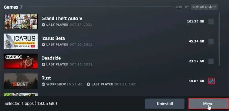 How to Transfer Games From HDD to SSD 15 move-steam-games
