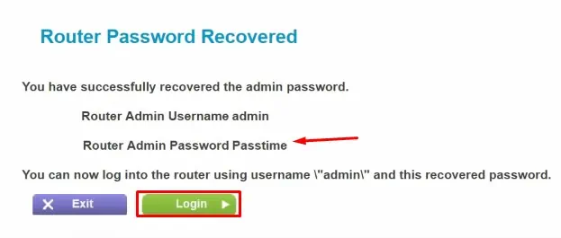 How to Fix Netgear Router Password Not Working? 5 password-recovered