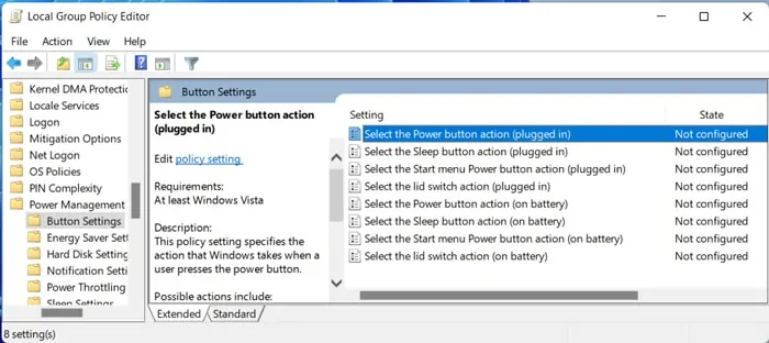 How To Change Windows 11 Power Button Settings 8 power-button-settings-policy