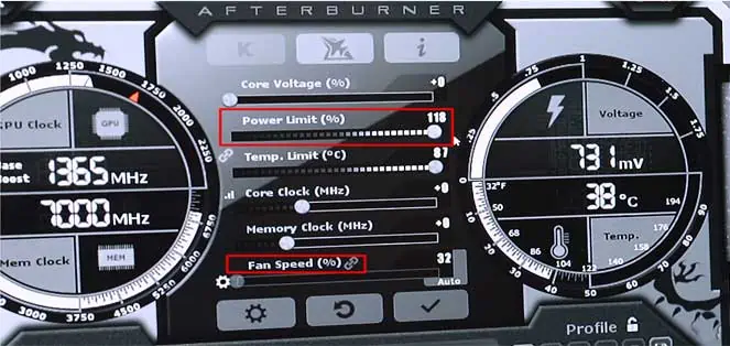 10 Ways on How To Optimize Your GPU 34 power-limit-and-fan-speed