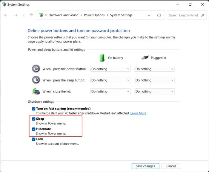 How To Change Windows 11 Power Button Settings 10 power-menu-options-control-panel