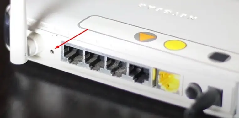 How to Fix Netgear Router Password Not Working? 6 reset-button-in-netgear-router