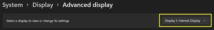 How to Set Monitor to 144 Hz 3 select-right-display