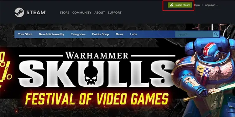 steam-website