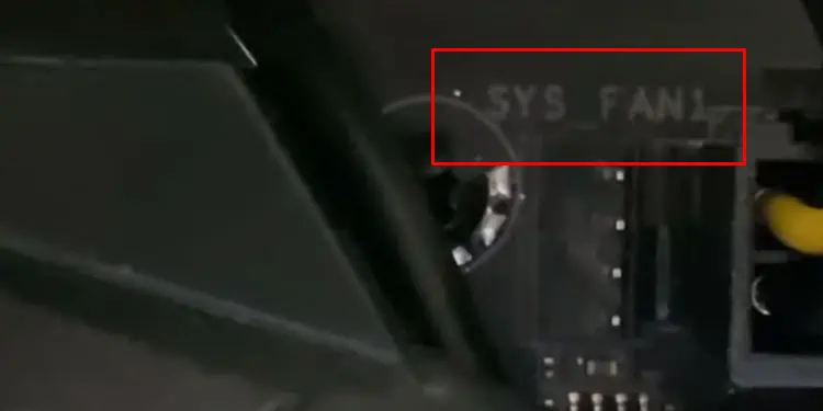 CPU Fan Not Spinning? Here’s How to Fix It 11 system-fan-on-motherboard