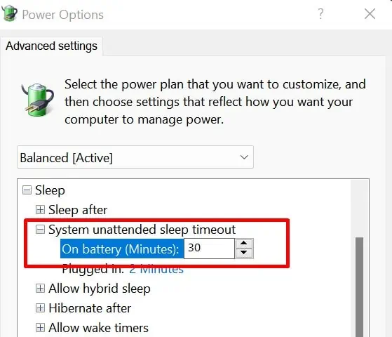 system-unattended-sleep-timeout