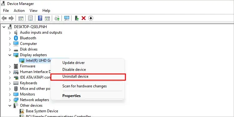 Cant Update Driver in Windows? Here’s How to Fix It 4 uninstall-driver-2