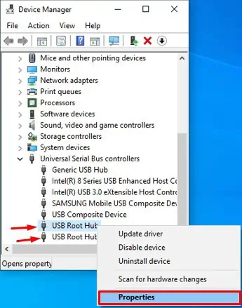 usb-root-hub-properties