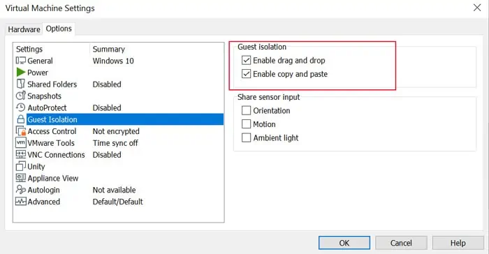 How To Transfer Files To Virtual Machine 16 vmware-copy-paste