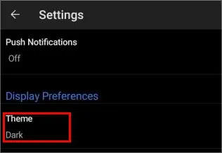 Android-dark-theme